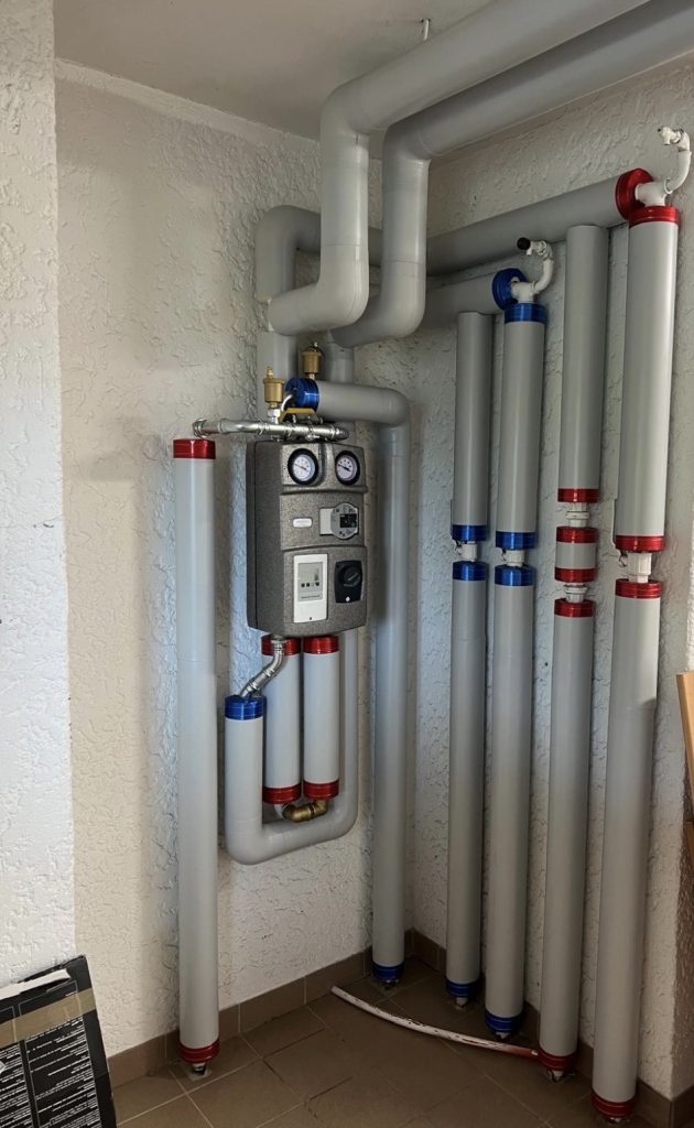 L'isolation des tubes de chauffage